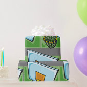 Basketbal Hoop Sport Backboard en Net Cadeaupapier