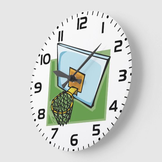 Basketbal Hoop Sport Backboard en Net Grote Klok (Hoek)