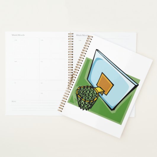 Basketbal Hoop Sport Backboard en Net Planner (Display)