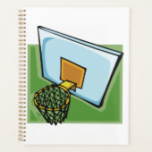 Basketbal Hoop Sport Backboard en Net Planner (Voorkant)