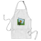 Basketbal Hoop Sport Backboard en Net Standaard Schort (Voorkant)