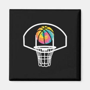 Basketbal Hoop voor een Streetball Player Ball Magneet