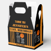 Basketbal Hoops, Basketbal Speler Gift Verjaardag Bedankdoosjes (Geopend)