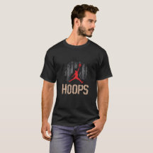  Basketbal "Hoops" Grunge Design