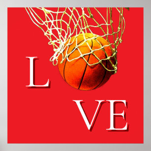 Basketbal hou ik van poster