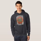 Basketbal humor hoodie (Voorkant volledig)