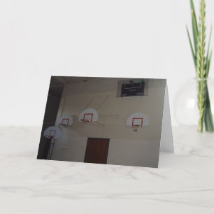 "Basketbal, Iedereen?" Verjaardagskaart Kaart