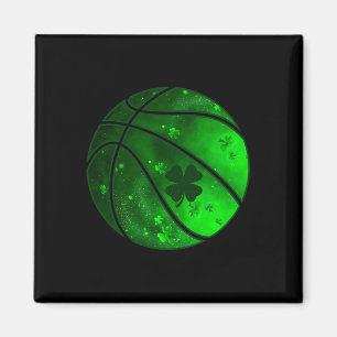 Basketbal Ierse Shamrock Lucky Clover St Patrick' Magneet
