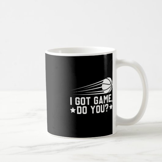 Basketbal Ik heb spel doe je Koffiemok (Rechts)