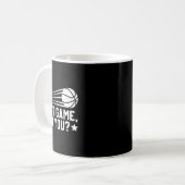 Basketbal Ik heb spel doe je Koffiemok (Voorkant links)