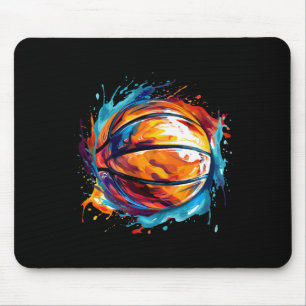Basketbal in Art Design 1 Muismat