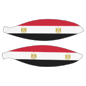 Basketbal in ware grootte met vlag van Egypte (Panelen)