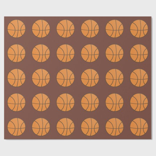  basketbal inpakpapier (Vlak)