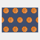 Basketbal Inpakpapier Set Vel (Voorkant)