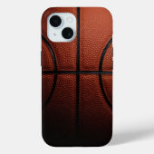 Basketbal - iPhone 15 Hoesje (Achterkant)
