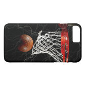 Basketbal iPhone 7 Hoesje (Achterkant (Horizontaal))