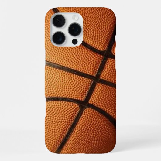 Basketbal iPhone Hoesje (Achterkant)