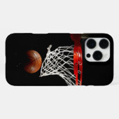 Basketbal iPhone Hoesje (Achterkant horizontaal)