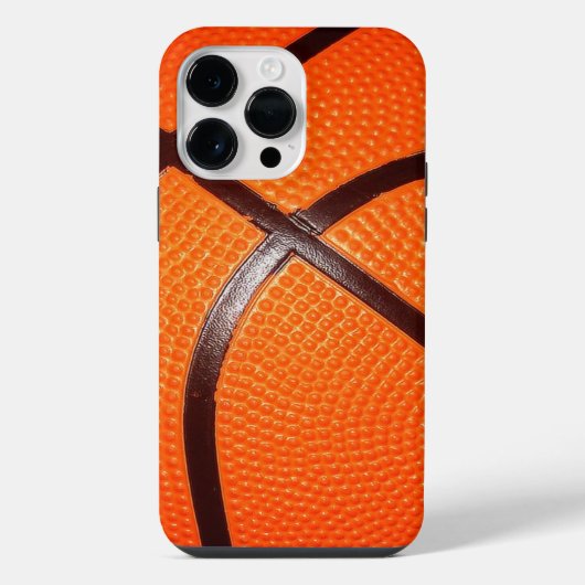 Basketbal iPhone Hoesje (Achterkant)