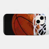 Basketbal iPhone Hoesje (Achterkant horizontaal)