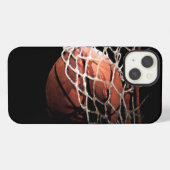 Basketbal iPhone Hoesje (Achterkant horizontaal)
