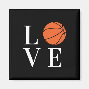Basketbal is aan het bellen - Basketballiefhebber Magneet