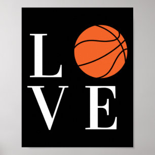 Basketbal is aan het bellen - Basketballiefhebber Poster