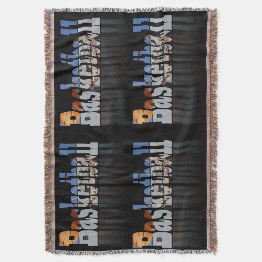 Basketbal is de naam, deken (Voorkant Verticaal)