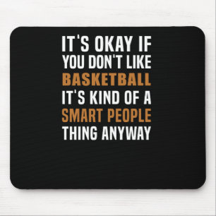 Basketbal is een slim mensending muismat