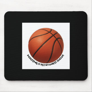 Basketbal is mijn favoriete actieve seizoen muismat