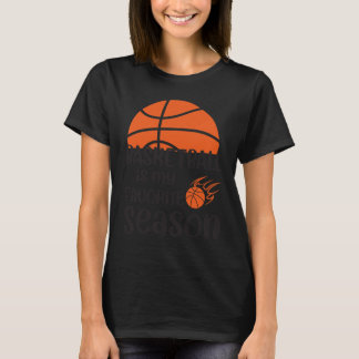 Basketbal is mijn favoriete seizoen 12 t-shirt