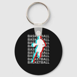 Basketbal is mijn favoriete seizoen 3 sleutelhanger