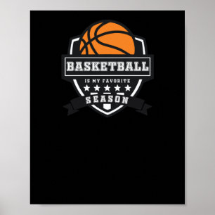 Basketbal is mijn favoriete seizoen 9 poster