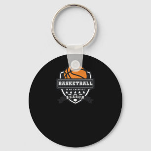 Basketbal is mijn favoriete seizoen 9 sleutelhanger