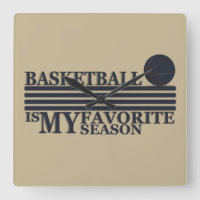 Basketbal is mijn favoriete seizoen met blauwe bal