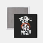 Basketbal is mijn leeuw magneet (Voorkant / Achterkant)