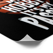 Basketbal is mijn leeuw poster (Hoek)