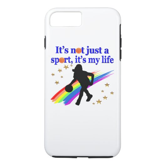 BASKETBAL IS MIJN LEVENSSTIJL BASKETBAL Case-Mate iPhone CASE (Achterkant)