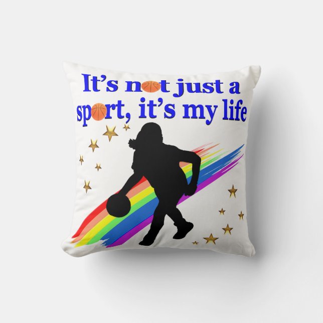 BASKETBAL IS MIJN LEVENSSTIJL BASKETBAL KUSSEN (Voorkant)