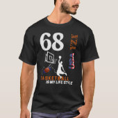 Basketbal is mijn levensstijl t-shirt (Voorkant)