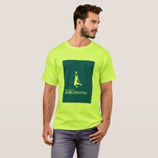 Basketbal is mijn levensstijl - verhoog je spel! t-shirt