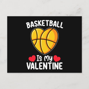 Basketbal is mijn Valentijnsdag sport Briefkaart