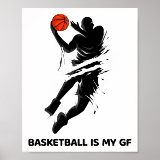 Basketbal Is Mijn Vriendin Poster