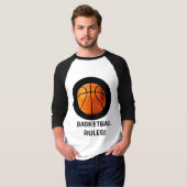 BASKETBAL IS TOP! T-SHIRT (Voorkant volledig)