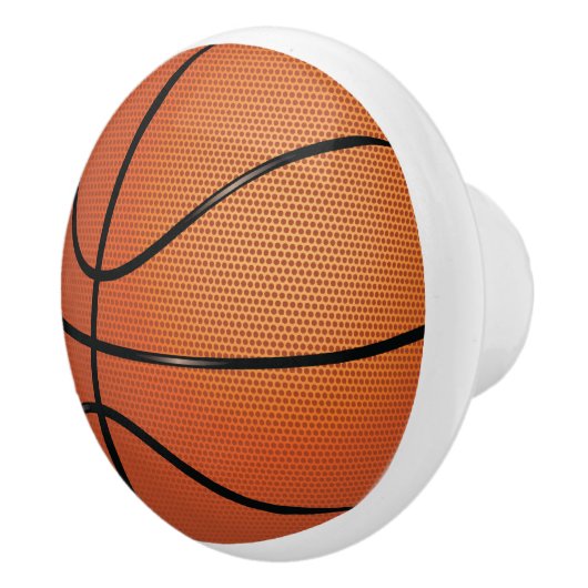 Basketbal jongens keramische knop (Rechts)