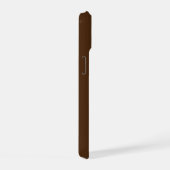 Basketbal Jouw Naam iPhone 15 Case (Rechterkant)