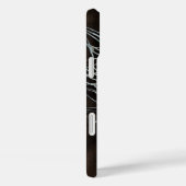 Basketbal Jouw naam Persoonlijke informatie Case-Mate iPhone Case (Achterkant / Rechts)