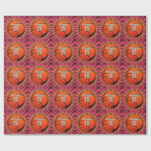 Basketbal Jouw naam Pop Art