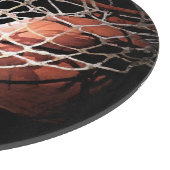 Basketbal Jouw Naam Snijplank (Hoek)