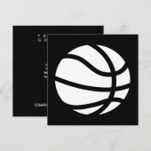 basketbal kaart (Voorkant / Achterkant)